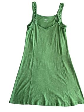 Horny Toad Green Tank Midi Dress Size Medium Rare